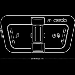 Cardo Packtalk Outdoor Communication System - Single
