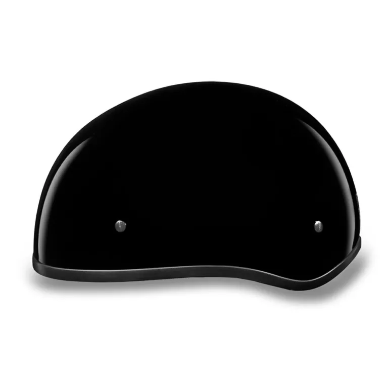 Daytona Skull Cap Helmet w/o Visor Hi-Gloss Black