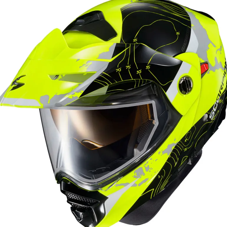 Scorpion EXO-AT960 Topographic Snow Helmet - Dual Shield